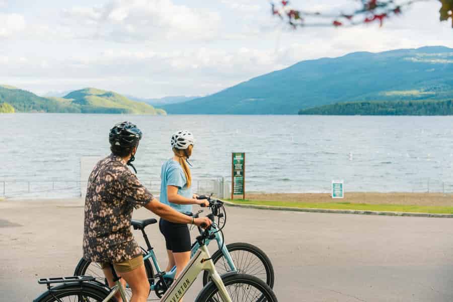 Whitefish: Selbstgeführte E-Bike-Tour mit App-basierter Navigation. Foto: GetYourGuide
