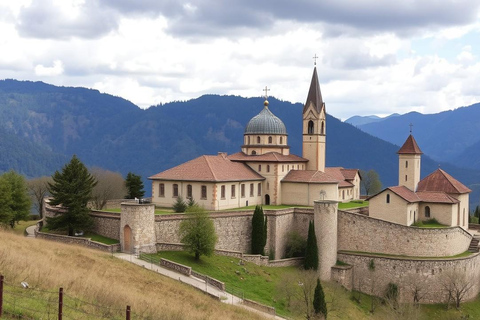 Depuis Tbilissi : Excursion à Kazbegi avec l&#039;église de Gergeti