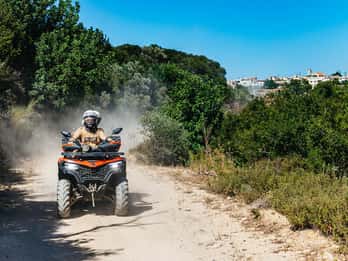 From Rethymno: Half-Day Quad Bike Safari