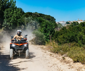 From Rethymno: Half-Day Quad Bike Safari