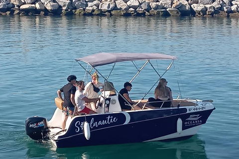 ماربيا: تأجير قوارب بدون ترخيص لمشاهدة الدلافينإيجار لمدة 30 دقيقة