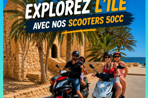 Explore Djerba on a 50cc scooter - Guaranteed freedom for 24 or 48 hours 50 CC 48H