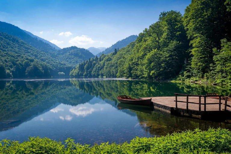 From Tivat: Montenegro Canyons and National Parks Day Trip From Tivat Centar 2: Black Lake, Durmitor, Djurdjevića Tara