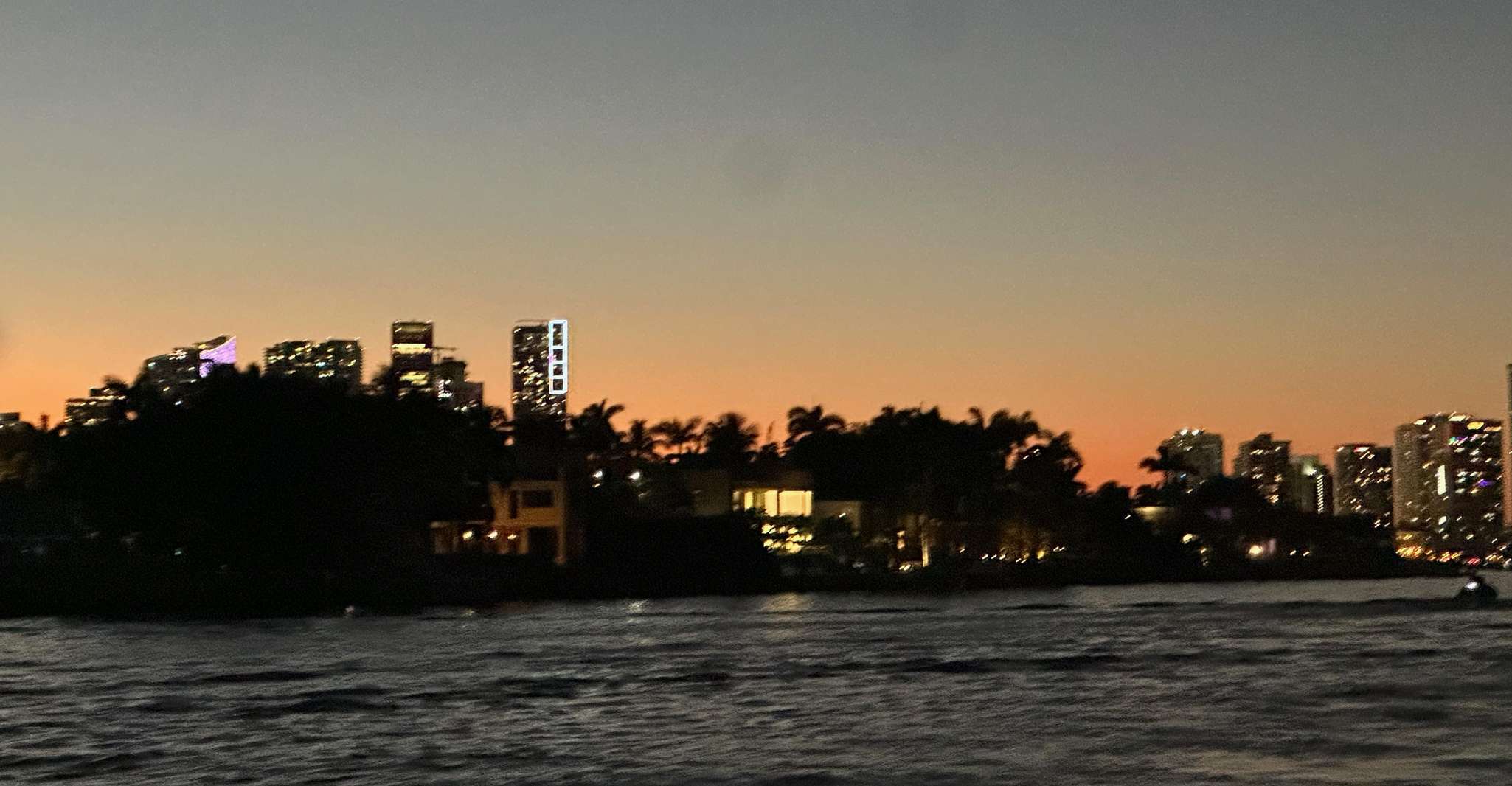 Miami Evening Boat Past Millionaire Homes on Water Taxi photo 17