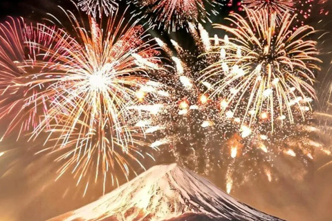 Tokio: Mount Fuji &amp; Meer Kawaguchi Vuurwerk Festival Dagtour