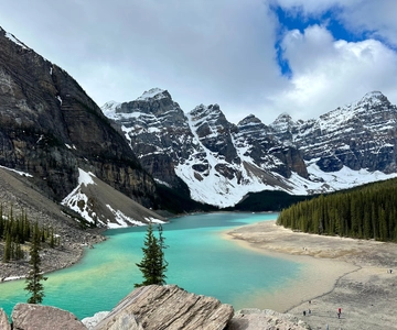 De Banff: Transporte para o Lago Moraine e o Lago Louise