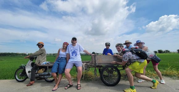 Hoi An: Rural Cycling Tour to Villages with Basket Boat Ride