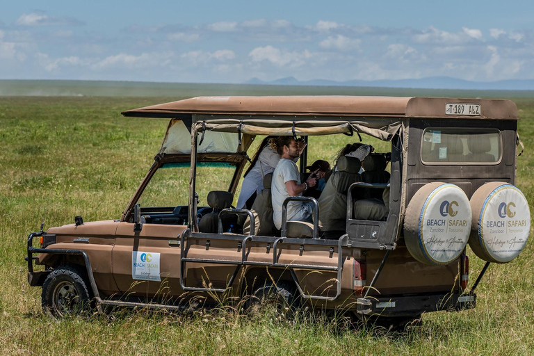 From Zanzibar: 2-Day Serengeti Park Safari Tour with Flights