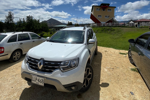 BOGOTA: Tour naar Laguna de Guatavita, het dorp en Casa Loca