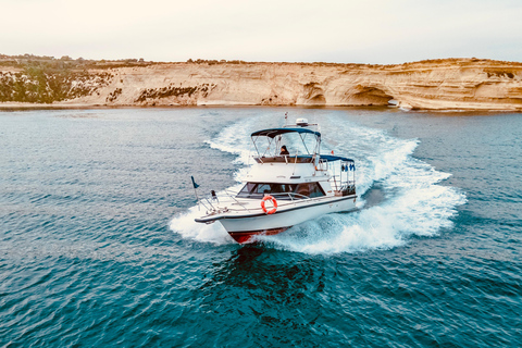 Malta, Gozo & Comino: Archipelago Charter. Duration 8 hours.