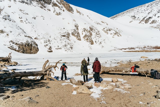 Visit Denver Glacier Hike and Geothermal Cave Pools in Highlands Ranch