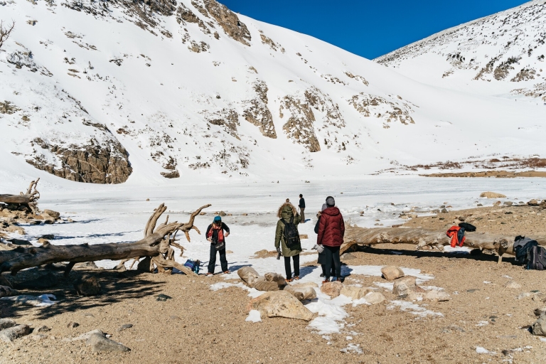 Denver: Glacier Hike en Geothermal Cave Pools