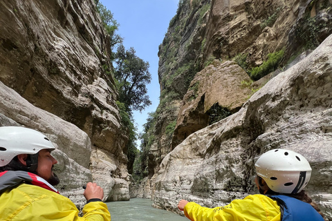 Skrapar: Osum Canyon Rafting and Guided Tour