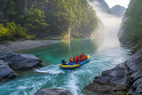 Zhangjiajie: Mengdong River Rafting Ticket with Transfer Rafting Ticket with Round-Trip Hotel Transfer