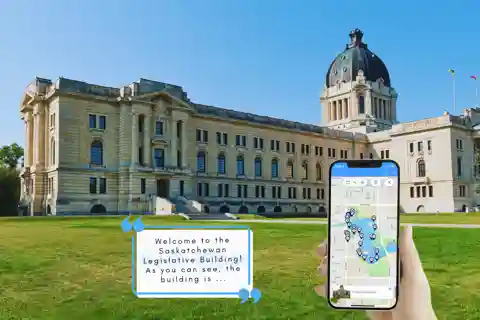 Lago Wascana: Tour com guia de áudio no smartphone a pé