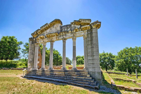 De Durres: Lagoa Karavasta e city tour pela cidade antiga de Apolônia