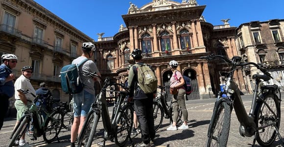 Catania by bike: discover the highlights of this lovely city