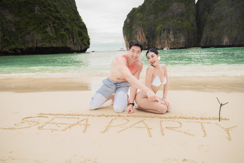 Krabi: Private Phi Phi Islands & 4 Islands Speedboat Tour