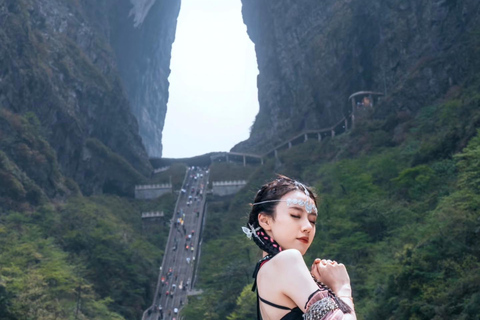 Zhangjiajie: Tianmen Mountain Glass Skywalk Adventure Zhangjiajie: Tianmen Mountain Glass Skywalk Adventure Line C