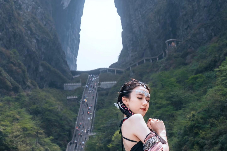 Zhangjiajie: Tianmen Mountain Glass Skywalk Adventure Zhangjiajie: Tianmen Mountain Glass Skywalk Adventure Line C