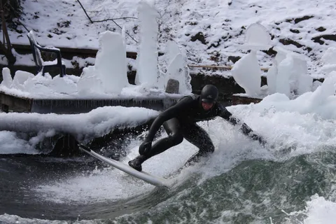 Naviga su Monaco tutto l'anno, anche in inverno: Englischer Garten