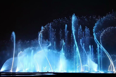 New Delhi: Akshardham Tentoonstelling, Licht &amp; Water Show Tour