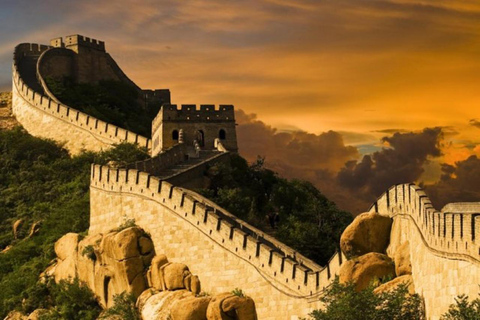 Beijing Layover: Private Great Wall Trip with Entry Ticket Badaling Great Wall — from Capital Airport (PEK)