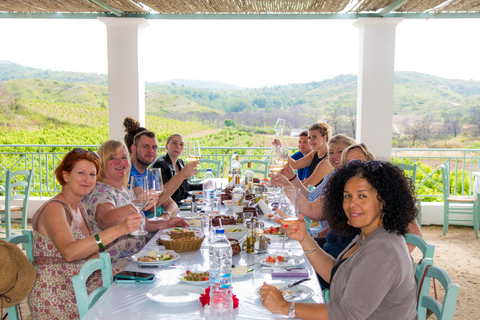 11-Gangen Lunch, Wijnproeverij &amp; Kookmeesterschap in Rhodos