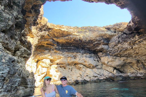 Gozo South & Comino Highlights: Private Boat Adventure 3 hours