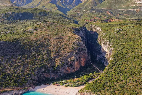 Golem/Durrës/Tirana :Gjipe Beach and Canyon Premium Day Trip Off-Road Experience : Gjipe Beach and Canyon Day Trip