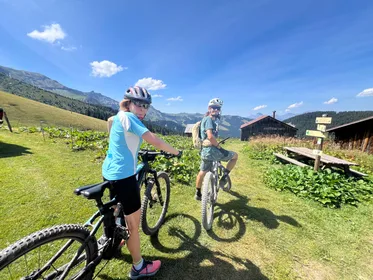 Megève: Schöne Panoramen des Mont-Blanc E-Bike Tour