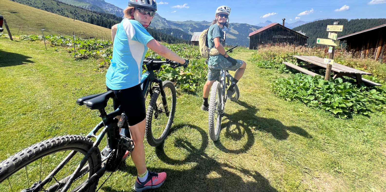 Haute Savoie Balade Velo Facile Megève Les Beaux Panoramas Du Mont