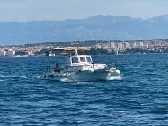 Tour en bateau au départ de Zadar : Preko – Baie cachée – Ošljak