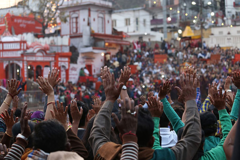 De Délhi: Viagem de 1 dia com guia particular para Haridwar e Rishikesh