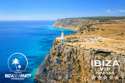 Ibiza: Formentera VIP Boat Paella, BBQ, OpenBar, DJ & Sunset BASIC TICKET with 5h Open Bar & Breakfast