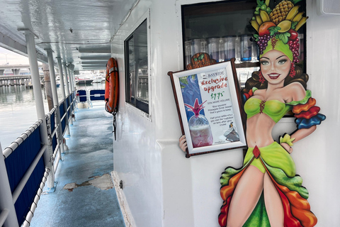 Miami : Croisière de 90 minutes au coucher du soleil avec un bar à Mojito à bord