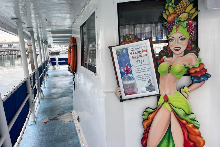 Miami : Croisière de 90 minutes au coucher du soleil avec un bar à Mojito à bord