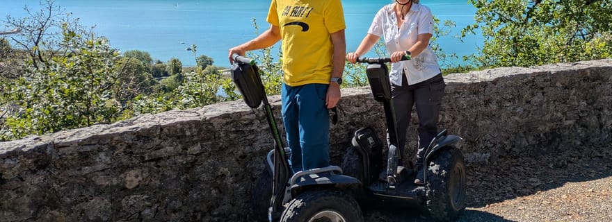 Escursione in segway 2h00 Aix les Bains tra lago e foresta