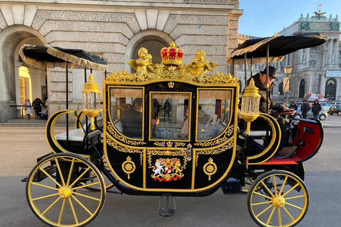 Vienna: Electric-Imperial Carriage Sightseeing Tour60 min. Private Electric-Imperial Carriage Tour with drinks