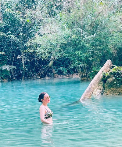 Luang Prabang: Hmong Elephant Village Kuangsi Waterfall Tour