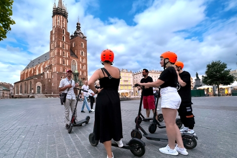 Scooter Eléctrico Cracovia: Tour del Barrio Judío - 2-Horas de MaCracovia: Visita guiada del Barrio Judío en Scooter Eléctrico