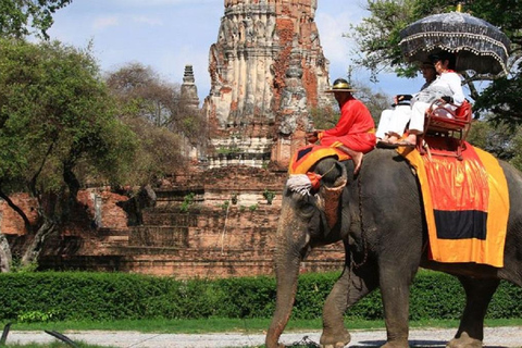 Ayutthaya: Tour privato guidato di un giorno in 4 luoghi straordinari!