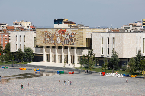 Tirana Bike Tour with Local Guide in English or Czech