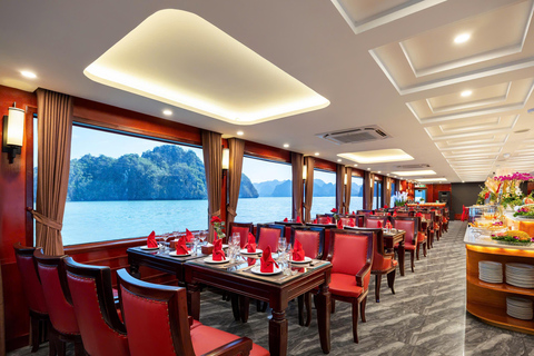 Hanoi: Halong Bay Full-Day Tour with 5-star Diamond Cruise