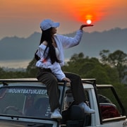 Bali : Mount Batur Jeep Sunset with Floating Temple | GetYourGuide