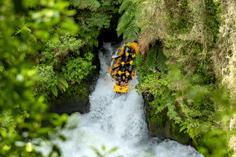 Rotorua Ziplines: Rafting + Hot Pool Combo - FREE Sauna