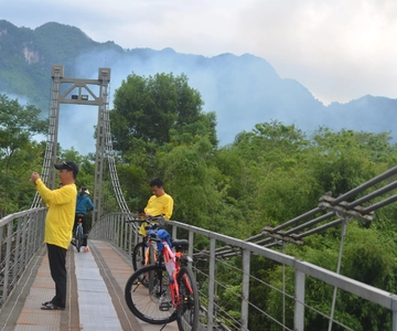 From Phong Nha: Full Day Bicycling Countryside & Duck Stop