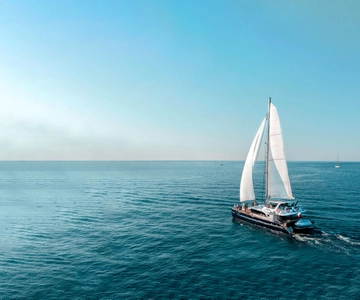 La Rochelle: Catamaran cruise bij zonsondergang (2u00)