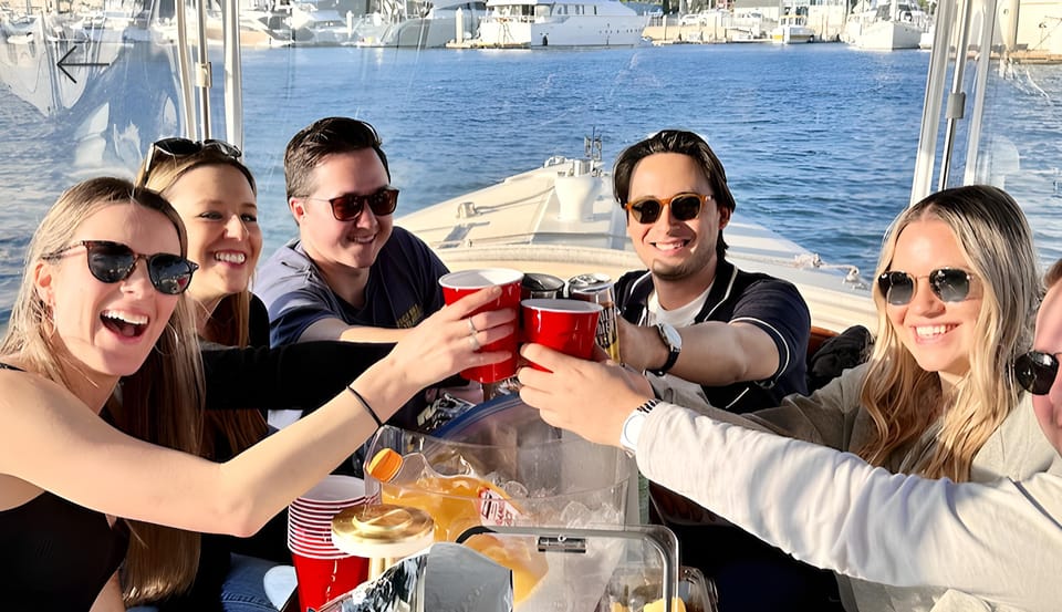Venice Beach & Malibu View Boat Cruiser - Music Wine Sea Lions