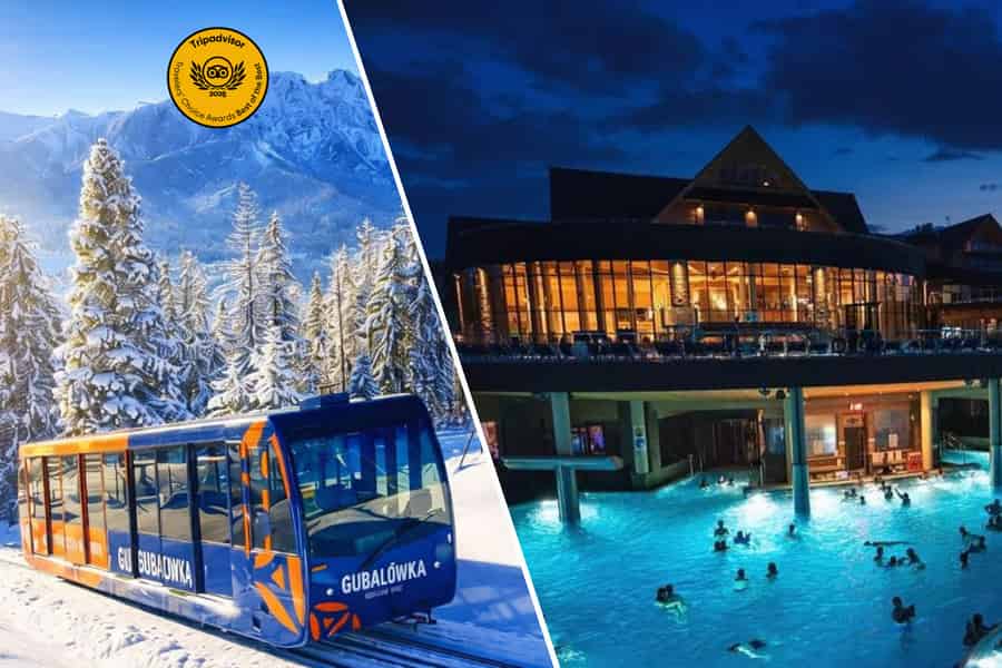 Krakau–Zakopane: Seilbahn, Chocholow-Bäder, Käse & Wodka. Foto: GetYourGuide